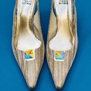 Stuart Weitzman Womens Slingback heels  Size 9.5 Medium